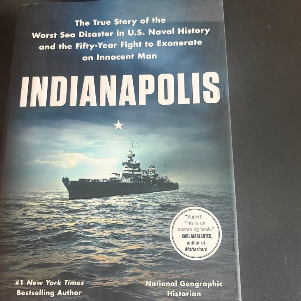 Indianapolis Hardcover Book by Lynn Vincent and Sara Vladic